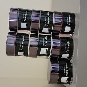 Nailboo Kit 6 Dip Colors, Build Powder, Base, Activator, Top